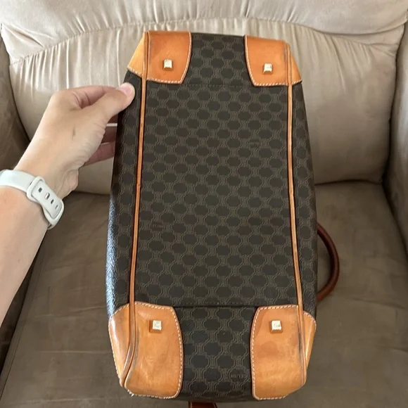 CELINE Macadam leather handbag - Picture 6 of 10